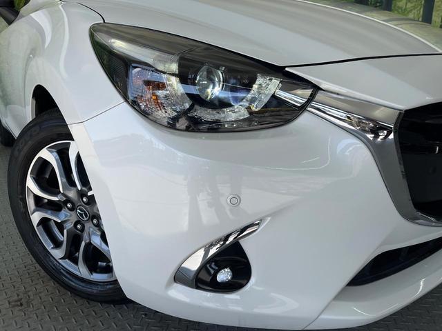 デミオ XDツーリング Lパッケージ 純正ナビ 全周囲カメラ 禁煙車 衝突軽減 レーダークルーズ ブラインドスポットモニター ETC ドラレコ Bluetooth フルセグ シートヒーター ハーフレザーシート クリアランスソナー(13枚目)