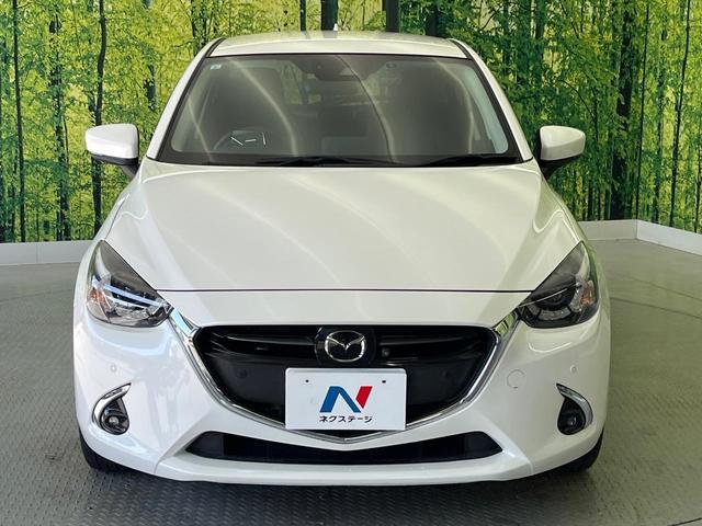 デミオ XDツーリング Lパッケージ 純正ナビ 全周囲カメラ 禁煙車 衝突軽減 レーダークルーズ ブラインドスポットモニター ETC ドラレコ Bluetooth フルセグ シートヒーター ハーフレザーシート クリアランスソナー(15枚目)