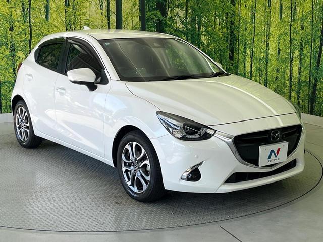 デミオ XDツーリング Lパッケージ 純正ナビ 全周囲カメラ 禁煙車 衝突軽減 レーダークルーズ ブラインドスポットモニター ETC ドラレコ Bluetooth フルセグ シートヒーター ハーフレザーシート クリアランスソナー(17枚目)