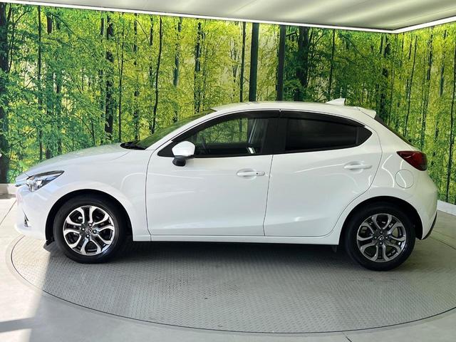 デミオ XDツーリング Lパッケージ 純正ナビ 全周囲カメラ 禁煙車 衝突軽減 レーダークルーズ ブラインドスポットモニター ETC ドラレコ Bluetooth フルセグ シートヒーター ハーフレザーシート クリアランスソナー(24枚目)