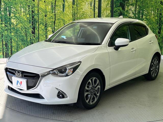 デミオ XDツーリング Lパッケージ 純正ナビ 全周囲カメラ 禁煙車 衝突軽減 レーダークルーズ ブラインドスポットモニター ETC ドラレコ Bluetooth フルセグ シートヒーター ハーフレザーシート クリアランスソナー(25枚目)