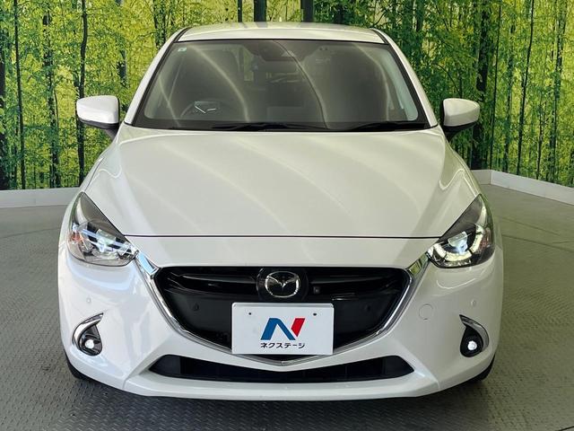 デミオ XDツーリング Lパッケージ 純正ナビ 全周囲カメラ 禁煙車 衝突軽減 レーダークルーズ ブラインドスポットモニター ETC ドラレコ Bluetooth フルセグ シートヒーター ハーフレザーシート クリアランスソナー(32枚目)