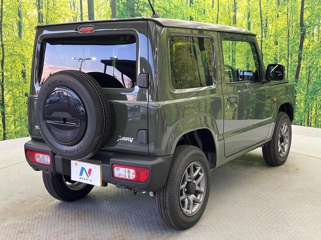 ジムニー ＸＣ　届出済未使用車　４ＷＤ　ターボ　衝突被害軽減システム　コーナーセンサー　スマートキー　ＬＥＤヘッド　クルコン　オートハイビーム　車線逸脱警報　オートライト　オートエアコン　純正１６インチアルミ（18枚目）