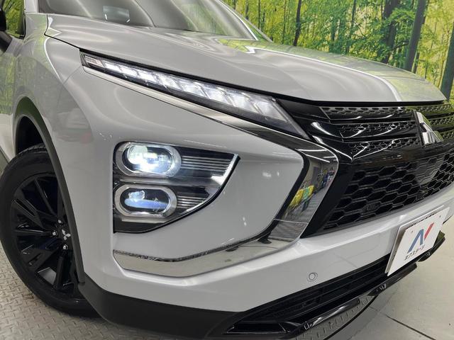 エクリプスクロス ブラックエディション　４ＷＤ　ターボ　サンルーフ　禁煙車　純正８型ナビ　全周囲カメラ　ｅ－Ａｓｓｉｓｔ　マイパイロット　ＢＳＭ　電動リヤゲート　ハーフレザー　パワーシート　コーナーセンサー　ＬＥＤヘッド　全席シートヒーター（13枚目）