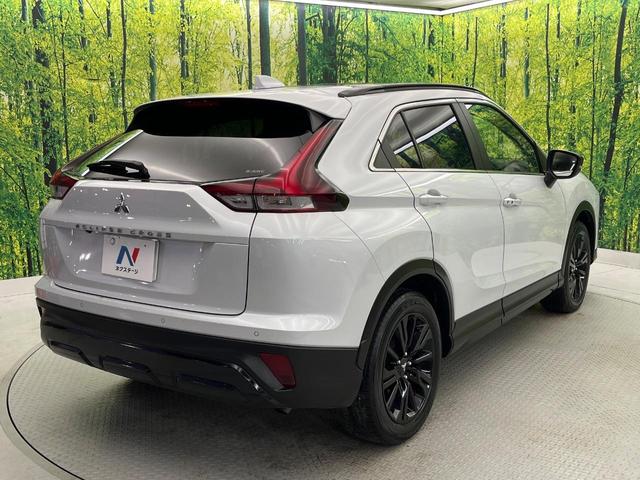 エクリプスクロス ブラックエディション　４ＷＤ　ターボ　サンルーフ　禁煙車　純正８型ナビ　全周囲カメラ　ｅ－Ａｓｓｉｓｔ　マイパイロット　ＢＳＭ　電動リヤゲート　ハーフレザー　パワーシート　コーナーセンサー　ＬＥＤヘッド　全席シートヒーター（18枚目）