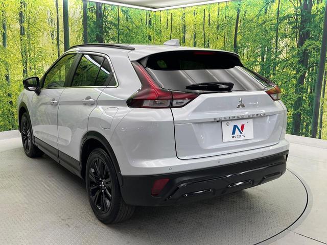 エクリプスクロス ブラックエディション　４ＷＤ　ターボ　サンルーフ　禁煙車　純正８型ナビ　全周囲カメラ　ｅ－Ａｓｓｉｓｔ　マイパイロット　ＢＳＭ　電動リヤゲート　ハーフレザー　パワーシート　コーナーセンサー　ＬＥＤヘッド　全席シートヒーター（27枚目）