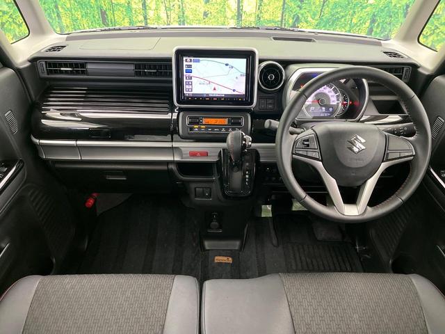 スペーシアカスタム ハイブリッドXS 純正8型ナビ 全周囲カメラ 禁煙車 デュアルセンサーブレーキサポート 両側電動スライドドア シートヒーター ハーフレザーシート LEDヘッド&フォグランプ ETC ドラレコ フルセグ スマートキー(3枚目)