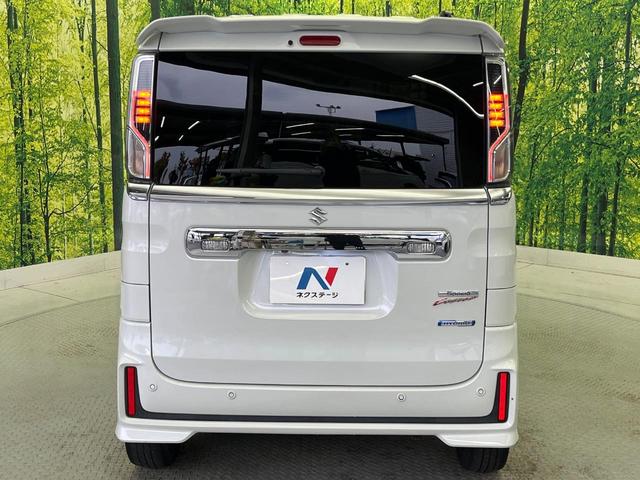 スペーシアカスタム ハイブリッドXS 純正8型ナビ 全周囲カメラ 禁煙車 デュアルセンサーブレーキサポート 両側電動スライドドア シートヒーター ハーフレザーシート LEDヘッド&フォグランプ ETC ドラレコ フルセグ スマートキー(16枚目)