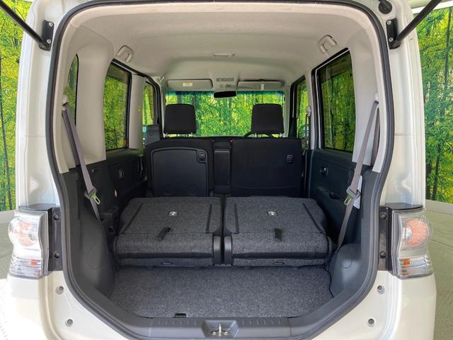 普段のお買い物や通勤、送迎等に十分な荷室スペースを確保しております。セカンドシートを倒すと、大きな荷物の積載も可能です♪