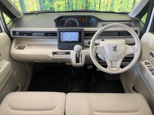 ワゴンＲ ハイブリッドＦＸ　純正ナビ　セーフティサポート　禁煙車　シートヒーター　コーナーセンサー　スマートキー　オートハイビーム　車線逸脱警報　オートライト　オートエアコン　Ｂｌｕｅｔｏｏｔｈ　フルセグ（3枚目）