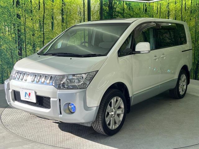 デリカＤ：５ Ｇ　パワーパッケージ　４ＷＤ　サンルーフ　両側電動ドア　パワーバックドア　禁煙車　スマートキー　ＨＩＤヘッド　ビルトインＥＴＣ　クルコン　純正１８インチアルミ　オートライト　オートエアコン　パドルシフト（31枚目）