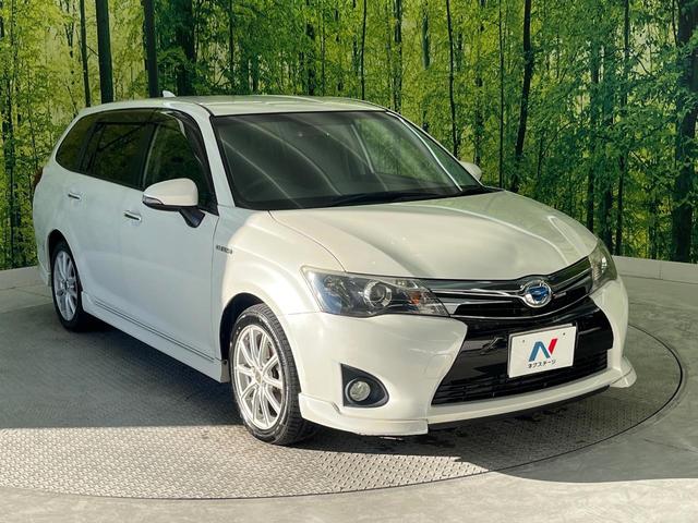 カローラフィールダー ハイブリッドＧ　エアロツアラー・ダブルバイビー　純正ナビ　バックカメラ　禁煙車　ハーフレザーシート　スマートキー　ＨＩＤヘッド　ビルトインＥＴＣ　オートライト　オートエアコン　Ｂｌｕｅｔｏｏｔｈ　ＣＤ　ＤＶＤ再生　フルセグ（17枚目）