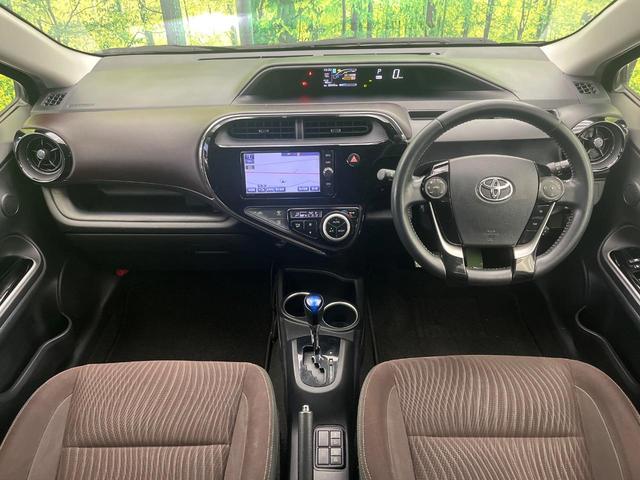 アクア Ｇ　純正ＳＤナビ　バックカメラ　禁煙車　トヨタセーフティセンス　ＥＴＣ　ドライブレコーダー　スマートキー＆プッシュスタート　ＬＥＤヘッド　ＬＥＤフォグ　クルーズコントロール　純正１５インチアルミホイール（3枚目）