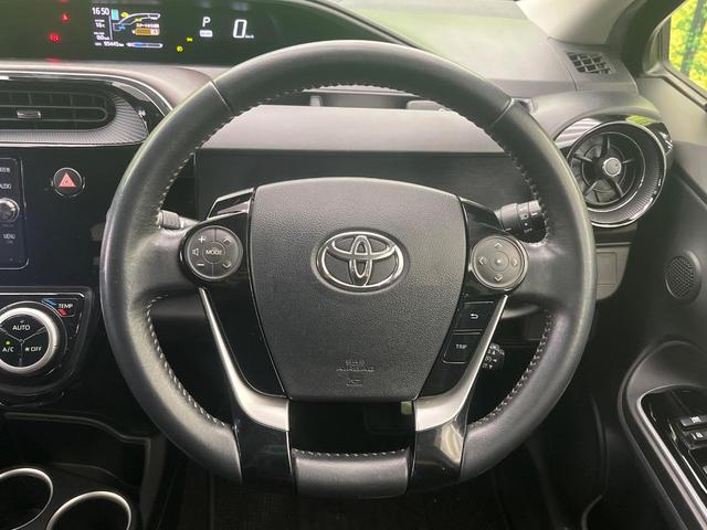 アクア Ｇ　純正ＳＤナビ　バックカメラ　禁煙車　トヨタセーフティセンス　ＥＴＣ　ドライブレコーダー　スマートキー＆プッシュスタート　ＬＥＤヘッド　ＬＥＤフォグ　クルーズコントロール　純正１５インチアルミホイール（12枚目）