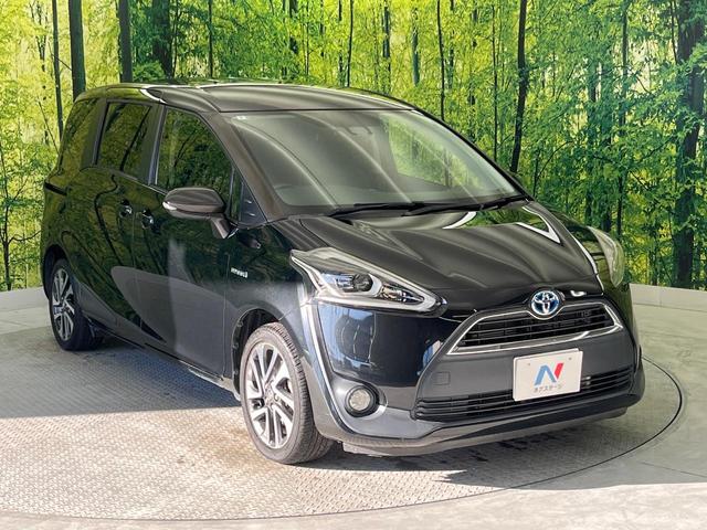 シエンタ ハイブリッドＧ　クエロ　禁煙車　ＳＤナビ　両側電動スライドドア　衝突軽減　フルセグ　Ｂｌｕｅｔｏｏｔｈ　ＥＴＣ　シートヒーター　ＬＥＤヘッドライト　オートハイビーム　オートライト　車線逸脱警報　スマートキー（18枚目）
