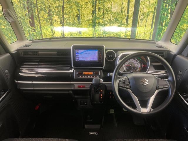 スペーシアカスタム ハイブリッドＧＳ　純正ＳＤナビ　禁煙車　スズキセーフティサポート　電動スライドドア　ＥＴＣ　スマートキー＆プッシュスタート　シートヒーター　ＬＥＤヘッド　コーナーセンサー　オートマチックハイビーム　オートエアコン（3枚目）