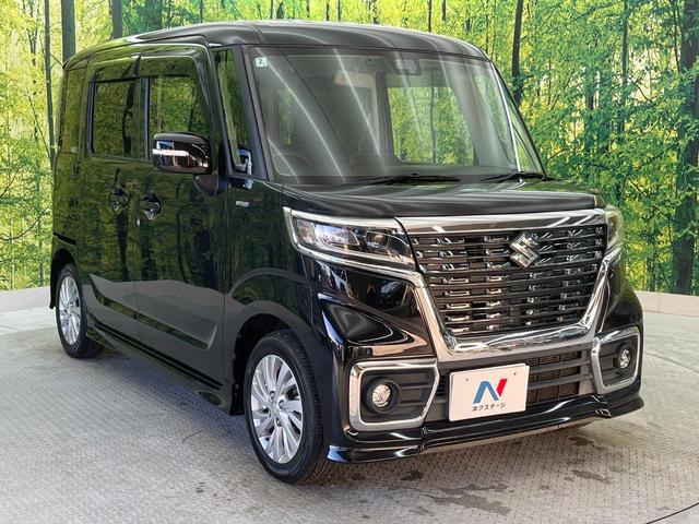 スペーシアカスタム ハイブリッドＧＳ　純正ＳＤナビ　禁煙車　スズキセーフティサポート　電動スライドドア　ＥＴＣ　スマートキー＆プッシュスタート　シートヒーター　ＬＥＤヘッド　コーナーセンサー　オートマチックハイビーム　オートエアコン（17枚目）