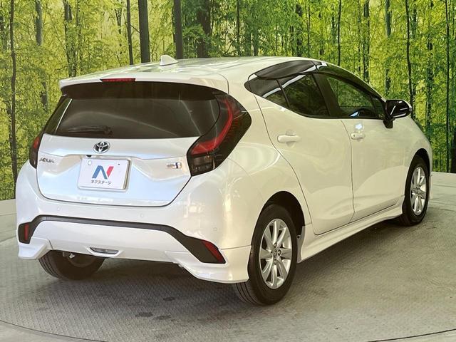 アクア Ｚ　モデリスタエアロ　純正１０．５インチディスプレイオーディオ　バックカメラ　禁煙車　トヨタセーフティセンス　レーダークルーズコントロール　ＥＴＣ　スマートキー　前席シートヒーター　ハーフレザーシート（18枚目）