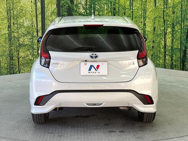 アクア Ｚ　モデリスタエアロ　純正１０．５インチディスプレイオーディオ　バックカメラ　禁煙車　トヨタセーフティセンス　レーダークルーズコントロール　ＥＴＣ　スマートキー　前席シートヒーター　ハーフレザーシート（26枚目）