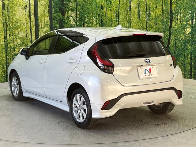 アクア Ｚ　モデリスタエアロ　純正１０．５インチディスプレイオーディオ　バックカメラ　禁煙車　トヨタセーフティセンス　レーダークルーズコントロール　ＥＴＣ　スマートキー　前席シートヒーター　ハーフレザーシート（28枚目）