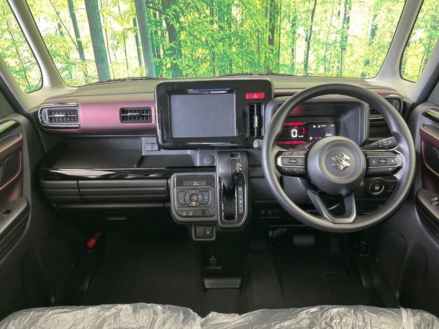 スペーシアカスタム ハイブリッドＧＳ　届出済未使用車　スズキセーフティサポート　アダプティブクルーズ　電動スライドドア　スマートキー＆プッシュスタート　シートヒーター　ＬＥＤヘッド　コーナーセンサー　オートマチックハイビーム（3枚目）