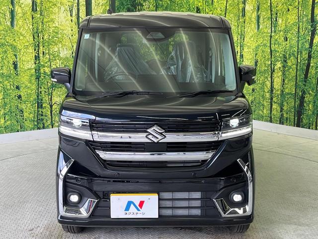 スペーシアカスタム ハイブリッドＧＳ　届出済未使用車　スズキセーフティサポート　アダプティブクルーズ　電動スライドドア　スマートキー＆プッシュスタート　シートヒーター　ＬＥＤヘッド　コーナーセンサー　オートマチックハイビーム（15枚目）