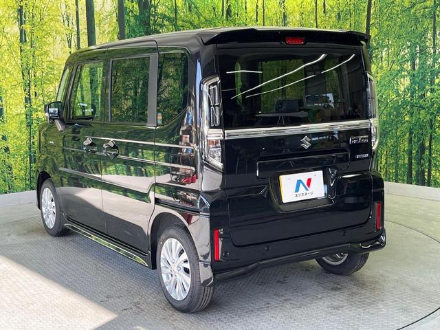 スペーシアカスタム ハイブリッドＧＳ　届出済未使用車　スズキセーフティサポート　アダプティブクルーズ　電動スライドドア　スマートキー＆プッシュスタート　シートヒーター　ＬＥＤヘッド　コーナーセンサー　オートマチックハイビーム（49枚目）