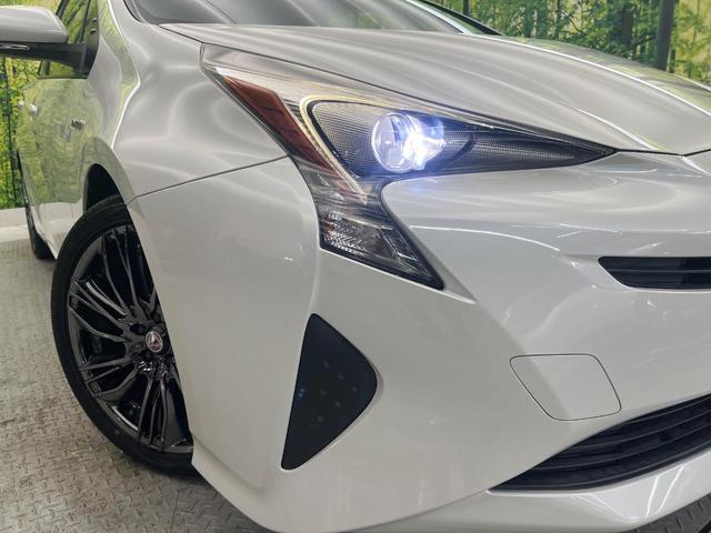 プリウス S 純正SDナビ バックカメラ 禁煙車 ドラレコ スマートキー LEDヘッド ビルトインETC 18インチアルミ オートライト オートエアコン Bluetooth CD DVD再生 フルセグ(13枚目)