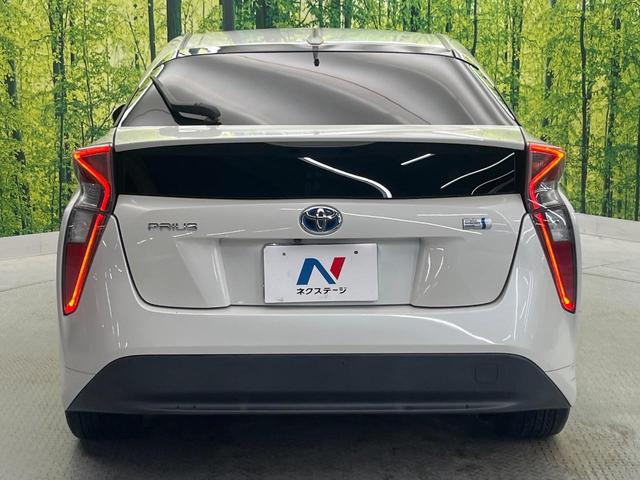 プリウス S 純正SDナビ バックカメラ 禁煙車 ドラレコ スマートキー LEDヘッド ビルトインETC 18インチアルミ オートライト オートエアコン Bluetooth CD DVD再生 フルセグ(16枚目)