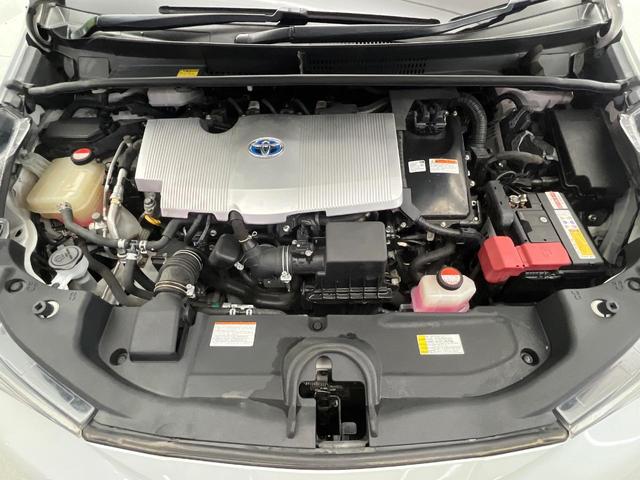 プリウス S 純正SDナビ バックカメラ 禁煙車 ドラレコ スマートキー LEDヘッド ビルトインETC 18インチアルミ オートライト オートエアコン Bluetooth CD DVD再生 フルセグ(19枚目)