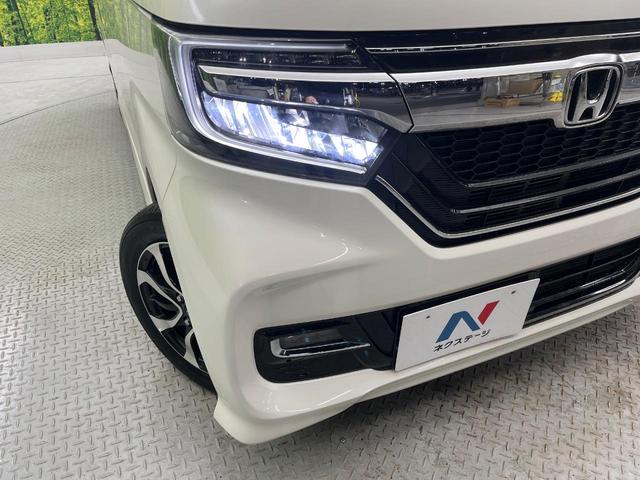 Ｎ－ＢＯＸカスタム Ｇ・Ｌホンダセンシング　純正ナビ　電動スライドドア　バックカメラ　衝突被害軽減システム　禁煙車　スマートキー　ＬＥＤヘッド　ビルトインＥＴＣ　純正１４インチアルミ　車線逸脱警報　オートライト　オートエアコン（13枚目）