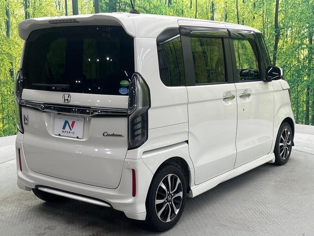 Ｎ－ＢＯＸカスタム Ｇ・Ｌホンダセンシング　純正ナビ　電動スライドドア　バックカメラ　衝突被害軽減システム　禁煙車　スマートキー　ＬＥＤヘッド　ビルトインＥＴＣ　純正１４インチアルミ　車線逸脱警報　オートライト　オートエアコン（18枚目）