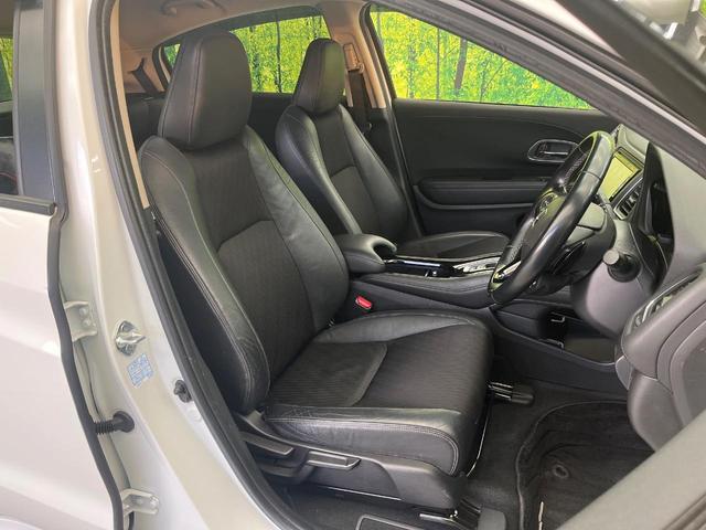 ヴェゼル ハイブリッドZ・ホンダセンシング 純正ナビ バックカメラ 衝突被害軽減システム 禁煙車 ハーフレザーシート ドラレコ コーナーセンサー スマートキー LEDヘッド ビルトインETC 純正17インチアルミ 前席シートヒーター(9枚目)