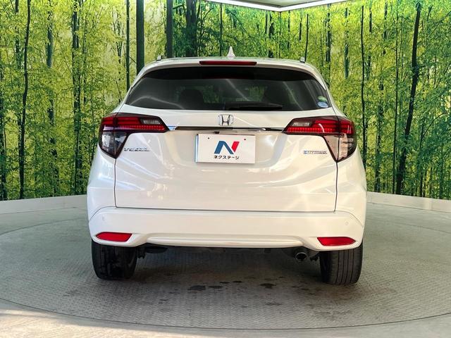 ヴェゼル ハイブリッドZ・ホンダセンシング 純正ナビ バックカメラ 衝突被害軽減システム 禁煙車 ハーフレザーシート ドラレコ コーナーセンサー スマートキー LEDヘッド ビルトインETC 純正17インチアルミ 前席シートヒーター(29枚目)