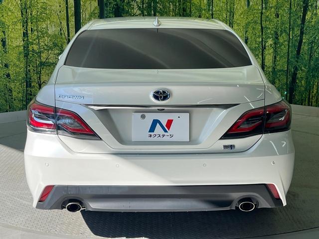 クラウンハイブリッド Ｓ　禁煙車　純正８インチナビ　バックカメラ　セーフティセンス　レーダークルーズ　ＥＴＣ　ドラレコ　コーナーセンサー　ＬＥＤヘッド　スマートキー　シートヒーター　ステアリングヒーター　ベージュ内装（27枚目）