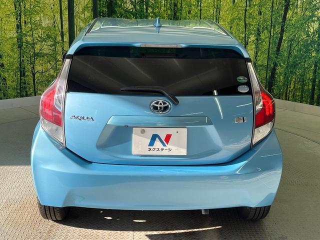 アクア Ｓ　純正ＳＤナビ　バックカメラ　禁煙車　トヨタセーフティセンス　ＥＴＣ　ドライブレコーダー　スマートキー＆プッシュスタート　オートマチックハイビーム　車線逸脱警報　先行車発進お知らせ機能　オートライト（16枚目）