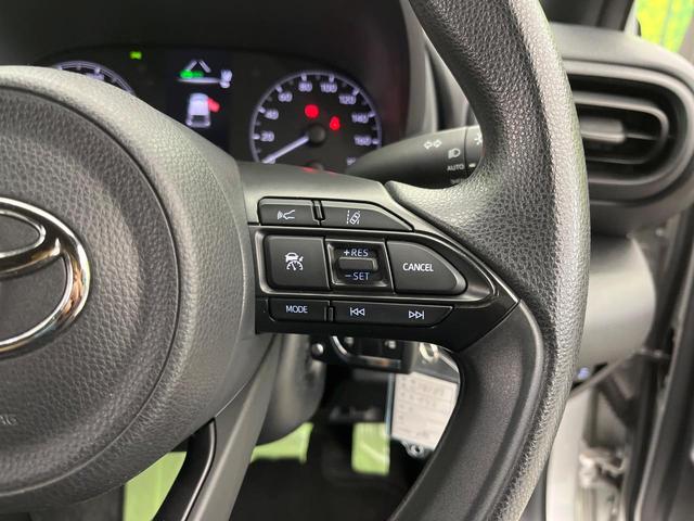 ヤリス ハイブリッドX 7インチナビ付ディスプレイオーディオ バックカメラ 衝突被害軽減システム レーダークルーズ 禁煙車 ドラレコ LEDヘッド ビルトインETC 車線逸脱警報 オートエアコン Bluetooth(9枚目)