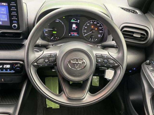 ヤリス ハイブリッドX 7インチナビ付ディスプレイオーディオ バックカメラ 衝突被害軽減システム レーダークルーズ 禁煙車 ドラレコ LEDヘッド ビルトインETC 車線逸脱警報 オートエアコン Bluetooth(13枚目)