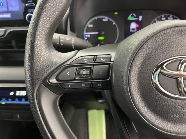 ヤリス ハイブリッドX 7インチナビ付ディスプレイオーディオ バックカメラ 衝突被害軽減システム レーダークルーズ 禁煙車 ドラレコ LEDヘッド ビルトインETC 車線逸脱警報 オートエアコン Bluetooth(38枚目)