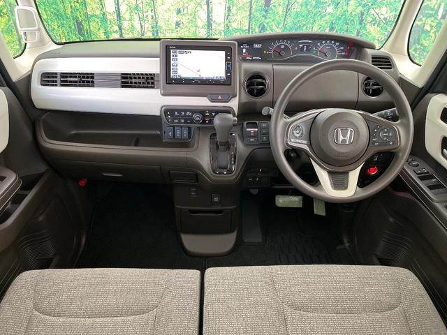 N-BOX L 純正ナビ 電動スライドドア 衝突軽減 アダプティブクルーズ 禁煙車 フルセグ Bluetooth ETC ドラレコ フルセグ シートヒーター クリアランスソナー オートハイビーム スマートキー(3枚目)