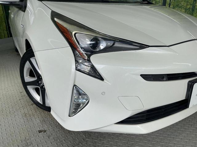 プリウス Ａツーリングセレクション　純正ＳＤナビ　バックカメラ　衝突被害軽減システム　レーダークルーズ　ドラレコ　コーナーセンサー　スマートキー　ＬＥＤヘッド　ビルトインＥＴＣ　純正１７インチアルミ　オートハイビーム　パークアシスト（14枚目）