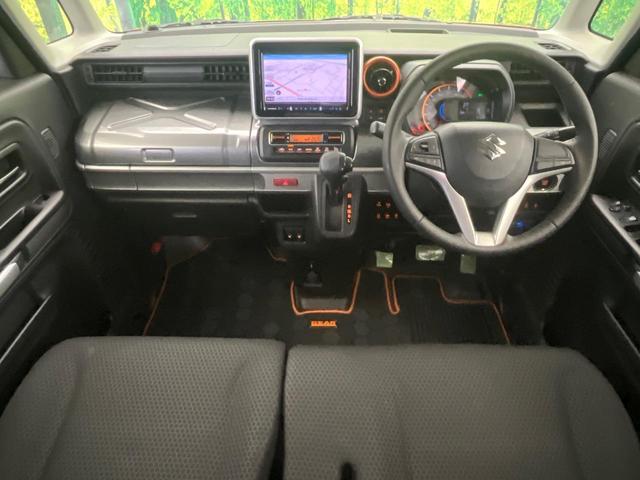 スペーシアギア ハイブリッドＸＺ　全周囲カメラ　８型ＳＤナビ　両側電動ドア　衝突被害軽減システム　ドラレコ　コーナーセンサー　スマートキー　ＬＥＤヘッド　ルーフレール　ＥＴＣ　オートハイビーム　車線逸脱警報　オートエアコン（3枚目）