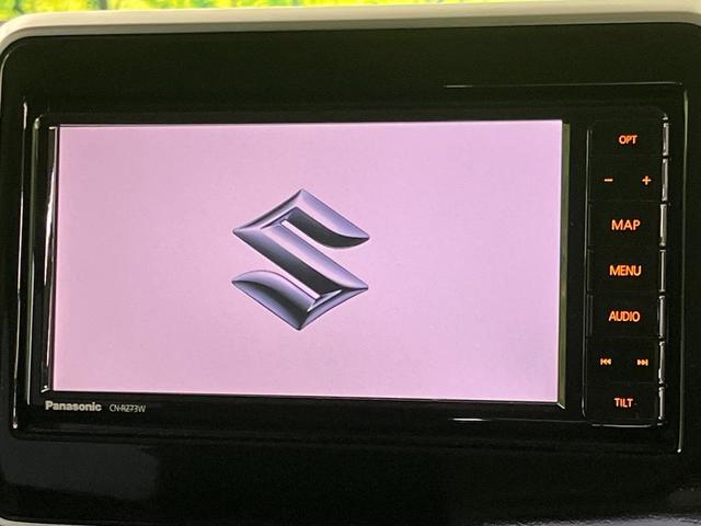 スペーシアカスタム ハイブリッドＸＳ　純正ナビ　全周囲カメラ　両側電動スライドドア　衝突被害軽減システム　レーダークルーズ　ハーフレザーシート　シートヒーター　コーナーセンサー　スマートキー　ＬＥＤヘッド（4枚目）