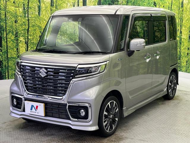 スペーシアカスタム ハイブリッドＸＳ　純正ナビ　全周囲カメラ　両側電動スライドドア　衝突被害軽減システム　レーダークルーズ　ハーフレザーシート　シートヒーター　コーナーセンサー　スマートキー　ＬＥＤヘッド（26枚目）