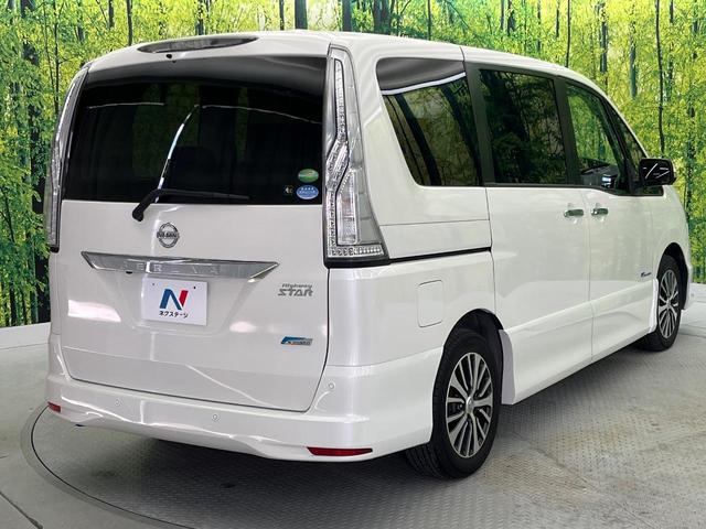 セレナ ハイウェイスターＳ－ＨＶアドバンスドセーフティパック　後席モニター　純正８インチナビ　全周囲カメラ　禁煙車　エマージェンシーブレーキ　両側電動スライドドア　ＥＴＣ　ＬＥＤヘッド　クルーズコントロール　コーナーセンサー　リアオートエアコン（28枚目）