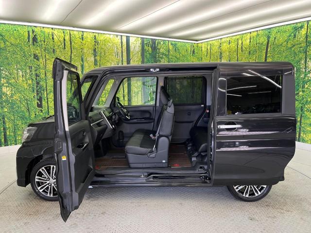 タント カスタムＲＳ　トップエディションＳＡＩＩＩ　ターボ　純正ナビ　両側電動　バックカメラ　衝突被害軽減システム　禁煙車　ハーフレザー　シートヒーター　スマートキー　ＬＥＤヘッド　ＥＴＣ　純正１５インチアルミ　Ｂｌｕｅｔｏｏｔｈ（31枚目）