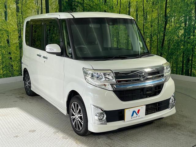 タント カスタムＸ　トップエディションＳＡＩＩ　純正８型ナビ　電動スライドドア　バックカメラ　衝突被害軽減システム　ハーフレザー　スマートキー　ＬＥＤヘッド　純正１４インチアルミ　オートライト　オートエアコン　Ｂｌｕｅｔｏｏｔｈ（17枚目）