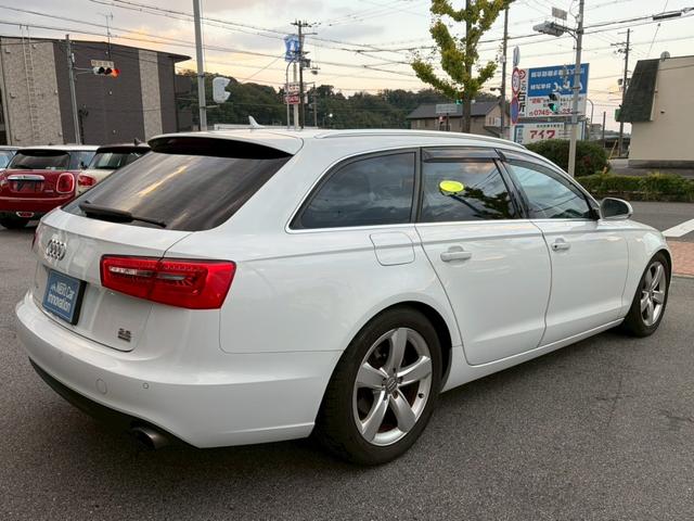 Ａ６アバント ２．８ＦＳＩクワトロ　４ＷＤ　純正ＨＤＤナビ　フリップダウンモニター　ＬＥＤヘットライト　ＥＴＣ　スマートキー　本革シート　シートヒーター　パワーシート　バックカメラ　クルコン　フルセグＴＶ　コーナーセンサー（6枚目）