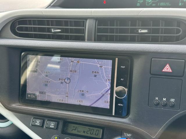 アクア Ｓ　ワンオーナー　リアスポイラー　純正ナビ　スマートキー　前後ドラレコ　バックカメラ　Ｂｌｕｅｔｏｏｔｈ　ＣＤ＆ＤＶＤ再生　プッシュスタート　ＬＥＤヘッドライト　オートライト　ステアスイッチ　ＥＴＣ（18枚目）