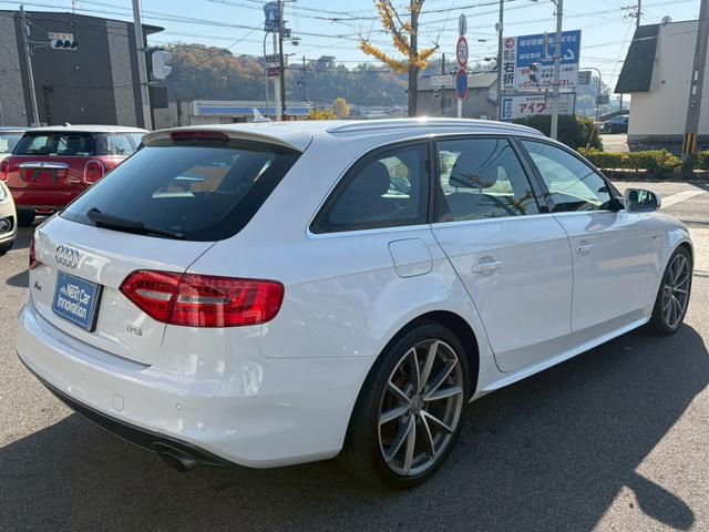 A4アバント 2.0TFSI Sラインパッケージ パワーバックドア 純正ナビ TV バックカメラ ETC シートヒーター ハーフレザーシート パワーシート アイドリングストップ コーナーセンサー パドルシフト スマートキー(6枚目)